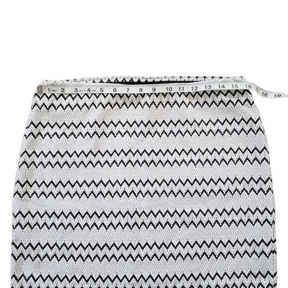 RD Style Stretchy Mini Chevron Print Pencil Skirt LARGE - Picture 5 of 10